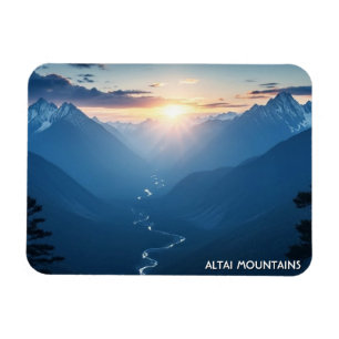 Ímã Montanhas Altai viagem à Mongólia