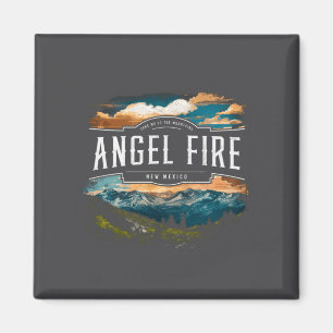 Imã Montanhas Angel Fire Novo México Caminhada Ao Ar L