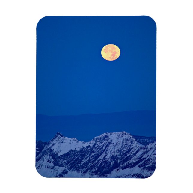 Ímã Montanhas Aravis | Cordilheira do Mont Blanc (Vertical)