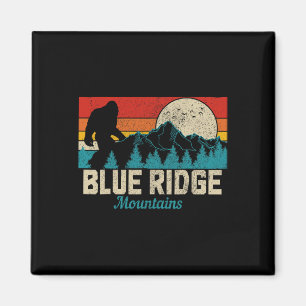 Imã Montanhas Blue Ridge Bigfoot Vintage Caçador de Ca