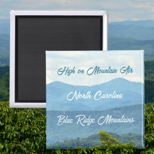 Imã Montanhas Blue Ridge High on Mountain Air