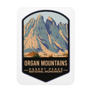 Ímã Montanhas de Orgões Desertam Monumento Nacional P