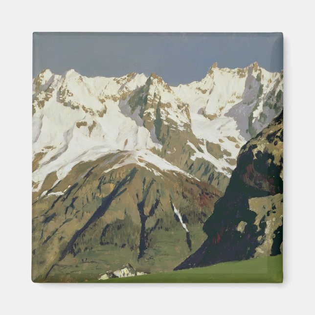 Imã Montanhas do Monte Branco, 1897 (Frente)