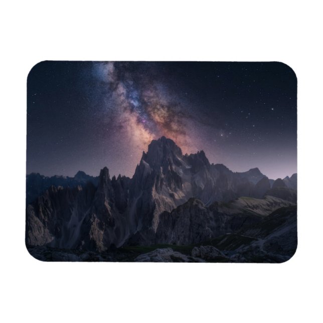 Ímã Montanhas | Dolomites Mountain, Itália (Horizontal)