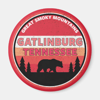 Imã Montanhas Enfumaçados de Gatlinburg Tennessee