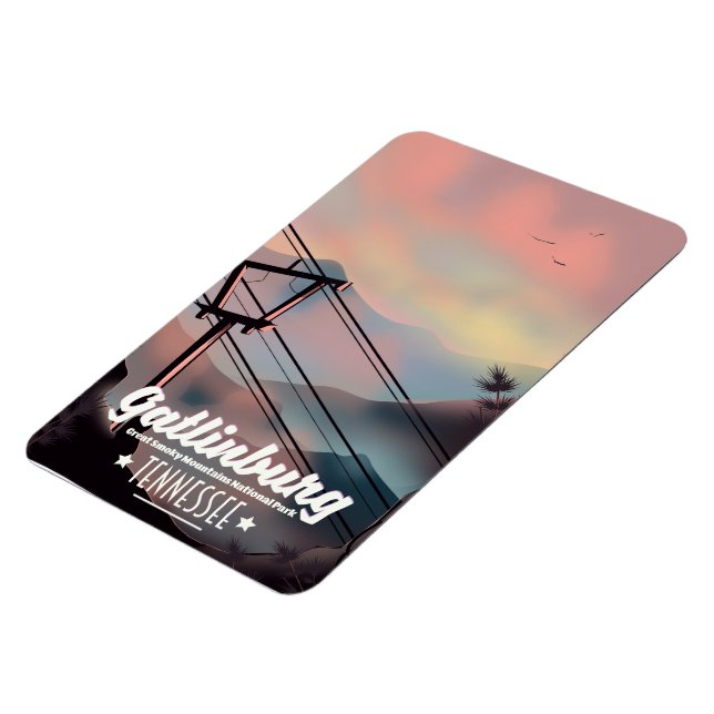 Ímã Montanhas Enfumaçados do Excelente de Gatlinburg T (Left Side)