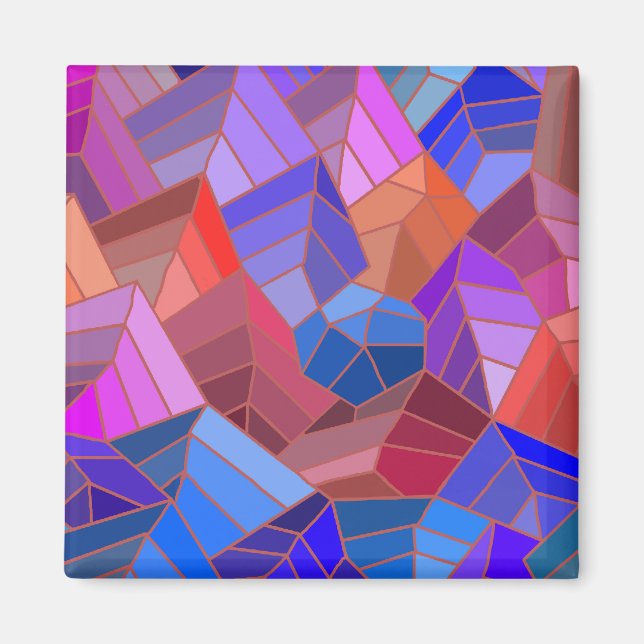 Imã Montanhas Fantásticas Vista do Céu (Frente)