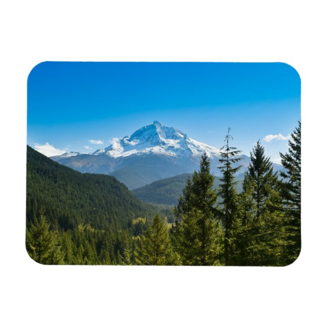 Ímã Montanhas | Mt. Hood Oregon (Horizontal)