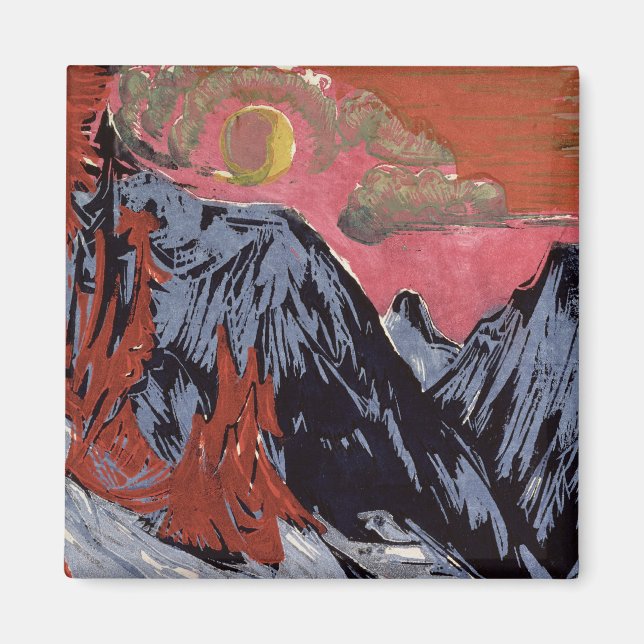 Imã Montanhas no inverno de 1919 (Frente)