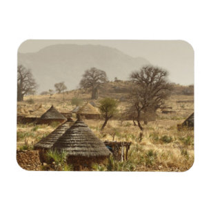 Ímã Montanhas Nuba, aldeia de Nugera