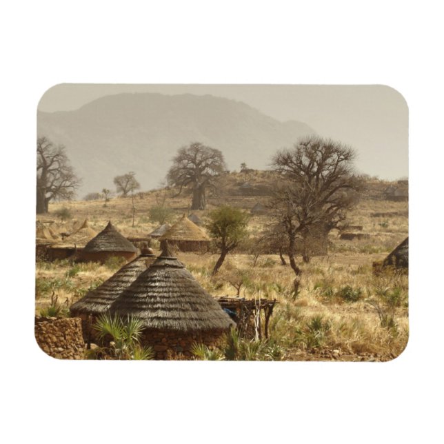 Ímã Montanhas Nuba, aldeia de Nugera (Horizontal)