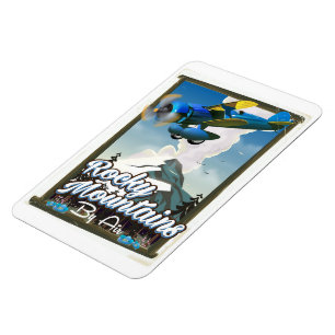 Ímã Montanhas Rochosas por Ar!