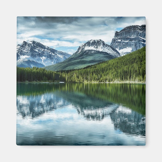 Imã Montanhas | Rockies canadenses, Alberta Canada (Frente)
