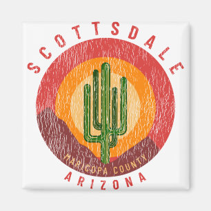 Imã Montanhas Scottsdale Arizona Cactus