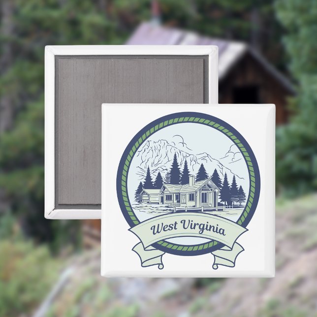Imã Montanhas West Virginia (Criador carregado)