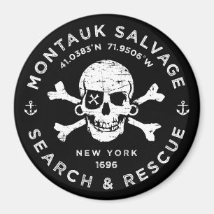 Imã Montauk Salvage Company Magnet