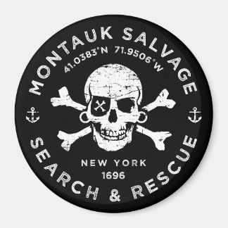Imã Montauk Salvage Company Magnet