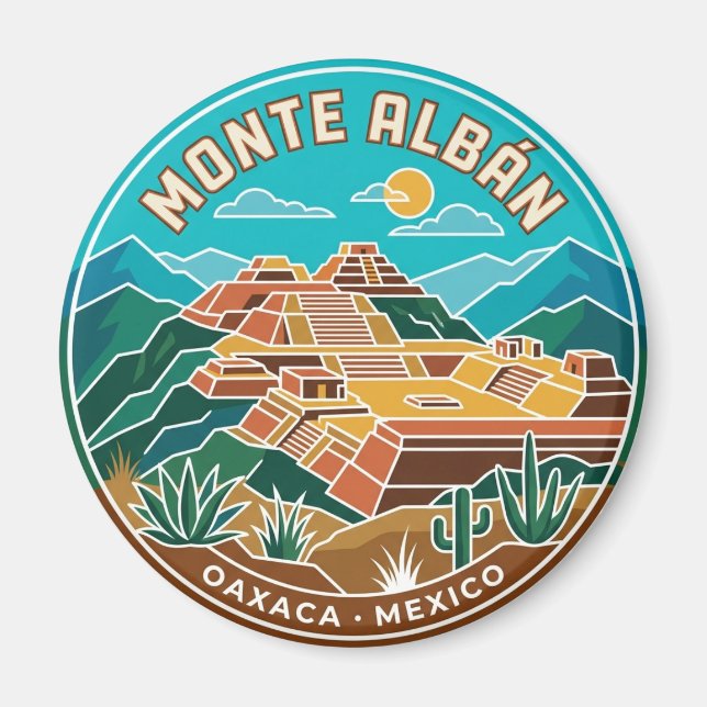 Imã Monte Albán México (Frente)