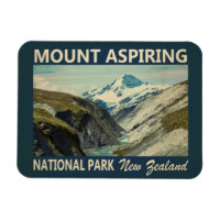 Monte Aspirando Parque Nacional Nova Zelândia Vint