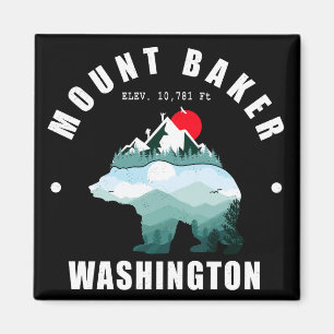 Imã Monte Baker Washington Bear Mounties