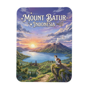 Ímã Monte Batur, Bali, Indonésia Indonésia