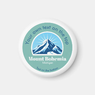 Imã Monte Boêmia Michigan Natal Montanha Azul