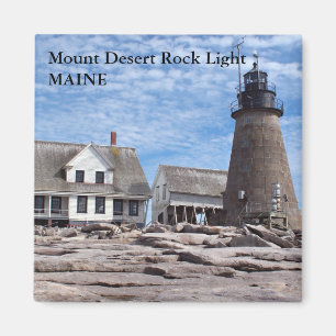 Imã Monte Desert Rock Light, Maine Magnet
