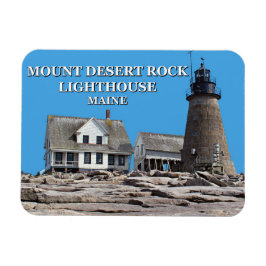 Ímã Monte Desert Rock Lighthouse, Maine