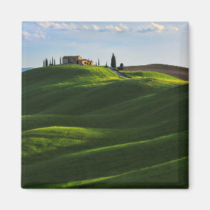 Imã Monte do rolamento perto de Asciano, Toscânia