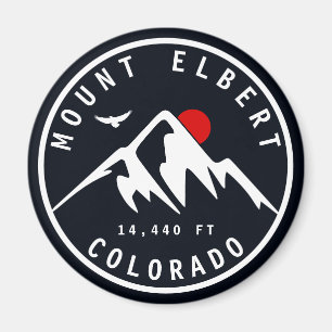 Imã Monte Elbert - Colorado 14ers Fourteener