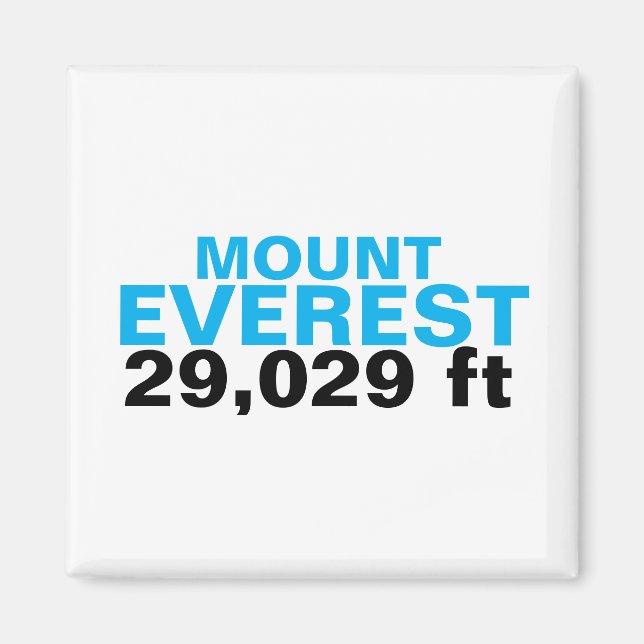 Imã Monte Everest Magnet (Frente)