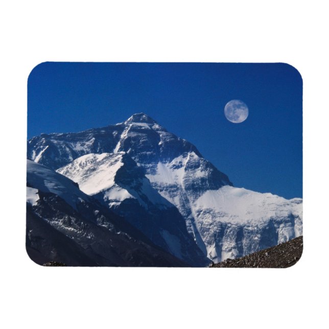 Ímã Monte Everest | Tibete, China (Horizontal)