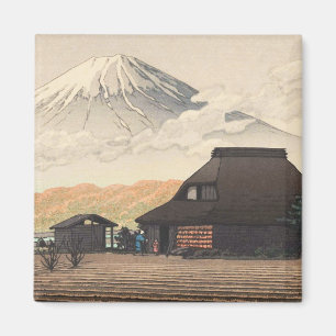 Imã Monte Fuji de Narusawa Hasui Kawase shin hanga art