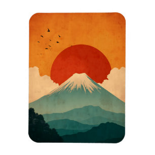 Ímã Monte Fuji vintage