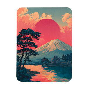 Ímã Monte Fuji vintage
