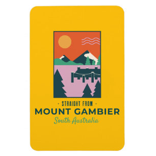 Ímã Monte Gambier, Cartão-postal da Austrália Meridion