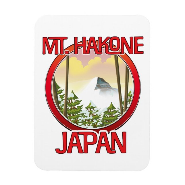 Ímã Monte Hakone Japão (Vertical)