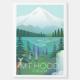 Imã Monte Hood, Oregon Refrigerator Magnet