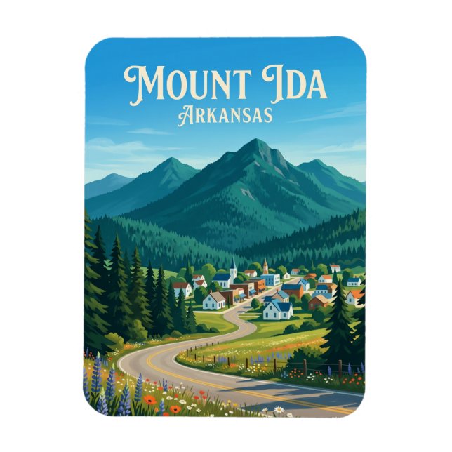 Ímã Monte Ida EUA (Vertical)