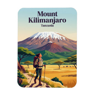 Ímã Monte Kilimanjaro Tanzânia