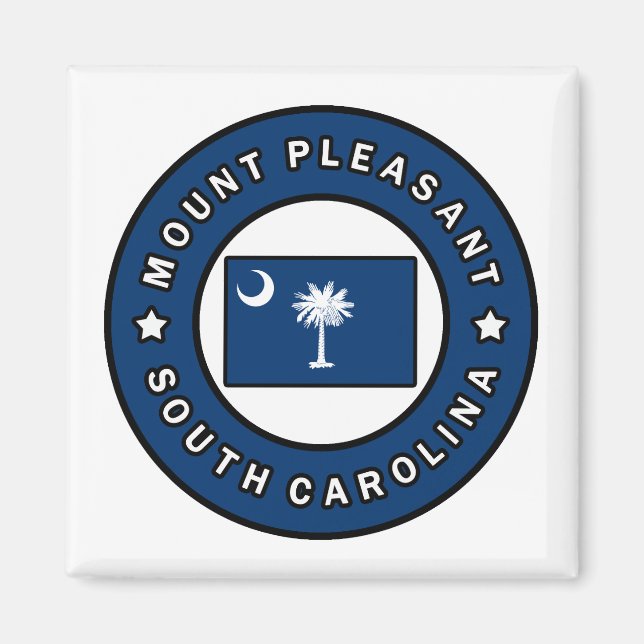 Imã Monte Pleasant Carolina do Sul (Frente)