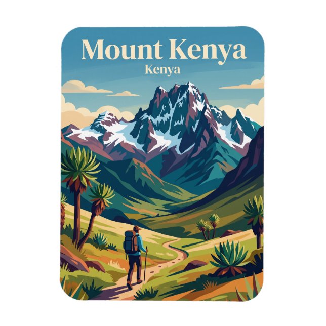 Ímã Monte Quênia (Vertical)