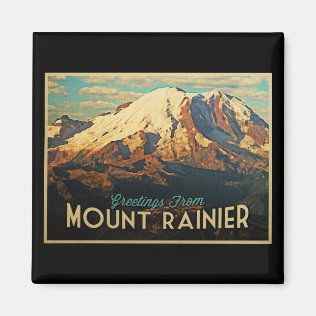 Imã Monte Rainier (Frente)