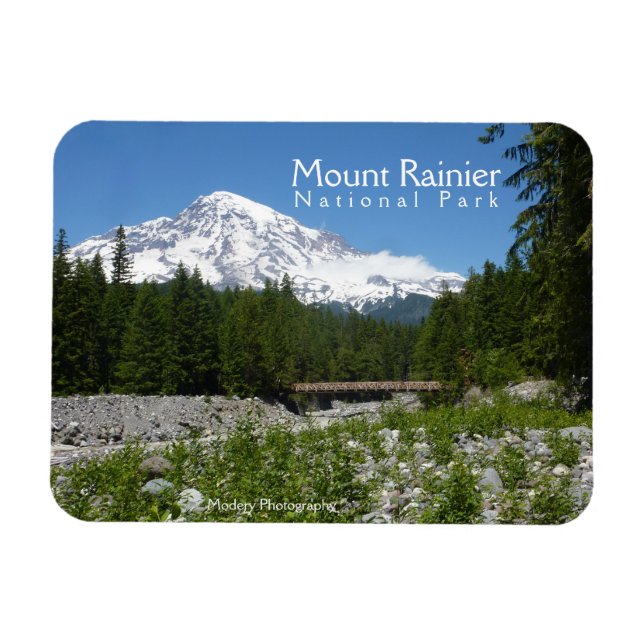 Ímã Monte Rainier N.P. (Longmire) (Horizontal)