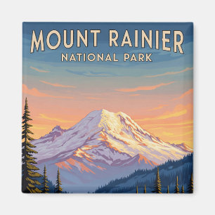 Imã Monte Rainier National Park viagem Washington