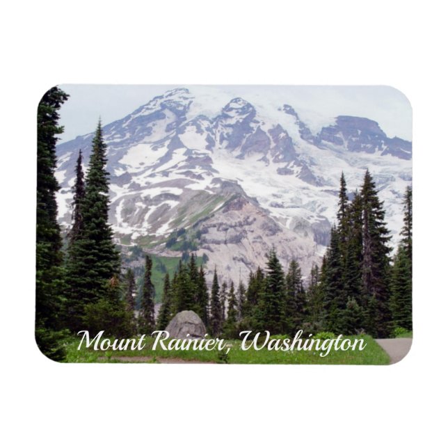 Ímã Monte Rainier, Washington (Horizontal)