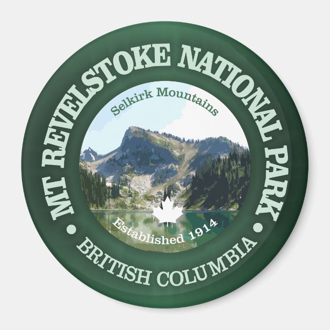 Imã Monte Revelstoke NP (Frente)