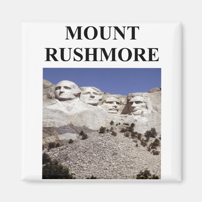 Imã monte rushmore (Frente)