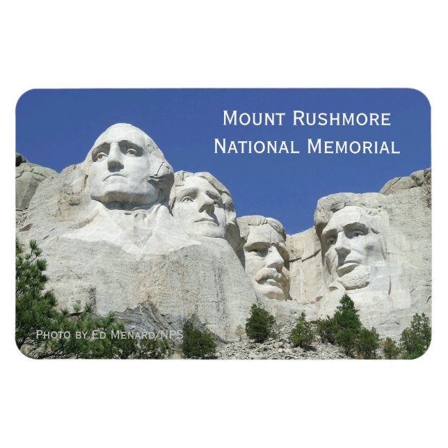 Ímã Monte Rushmore National Memorial, Dakota do Sul (Horizontal)