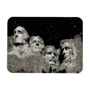 Ímã Monte Rushmore Presidentes Americanos,